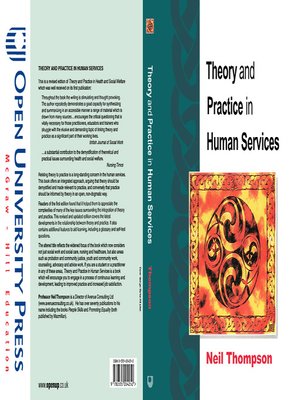 cover image of Theory and Practice in Human Services